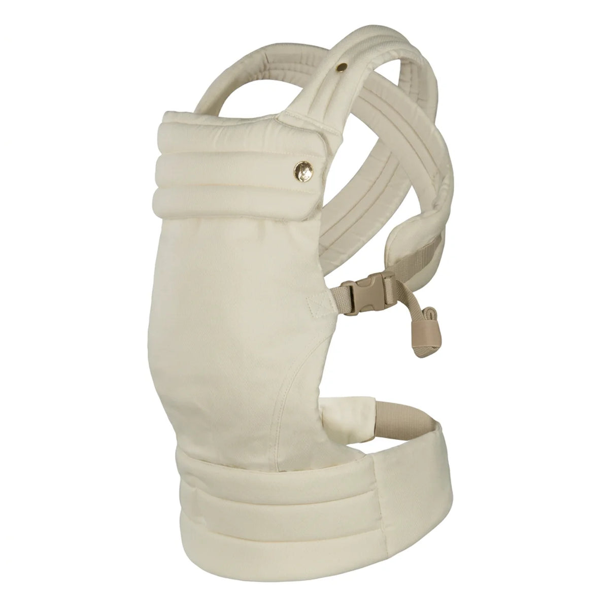 VertiBaby — Porte-bébé physiologique 4 positions, Jacquard Blossom Blanc