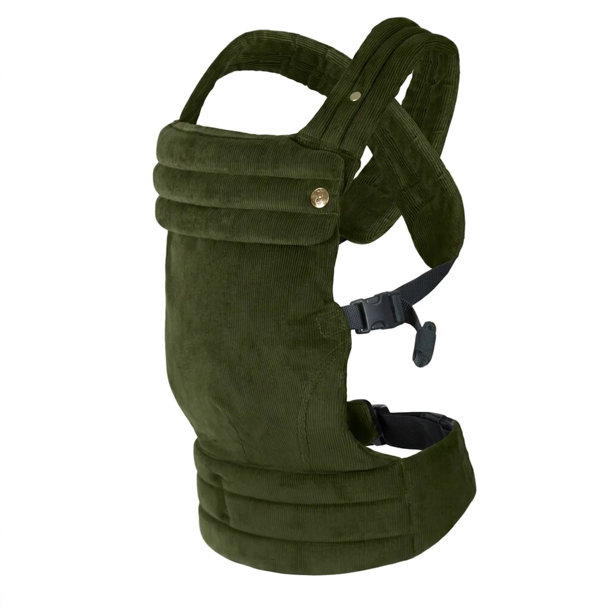 Porte-bébé VertiBaby — Velours Côtelé Vert Olive