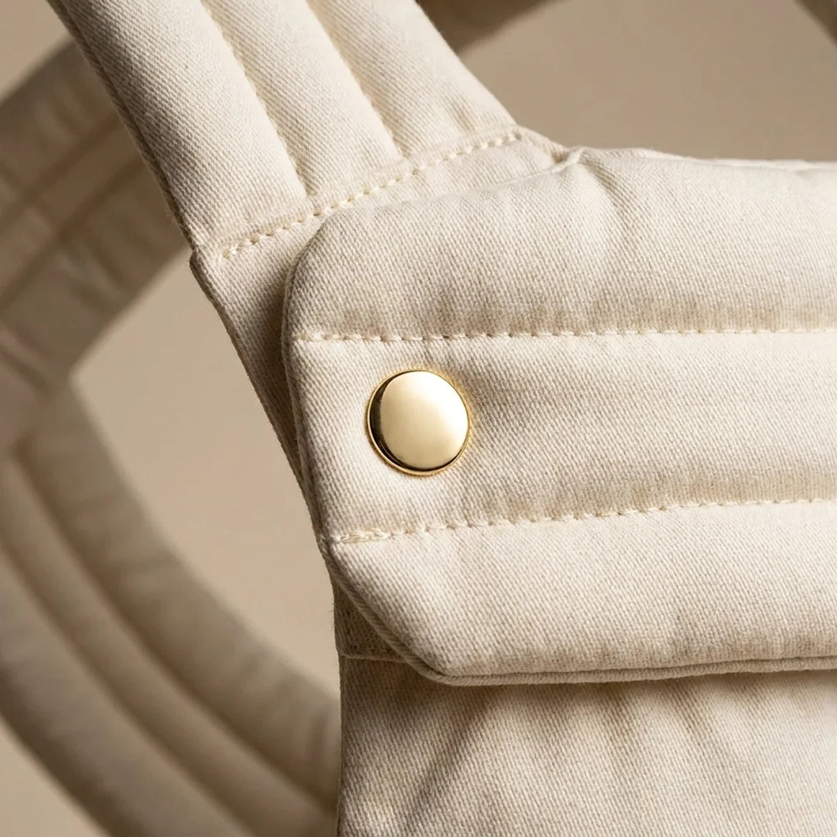 VertiBaby — Porte-bébé physiologique 4 positions, Jacquard Blossom Blanc